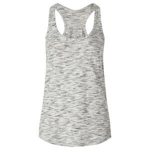 Lululemon Salute the Sun Singlet II Tiger Space Dye Black White